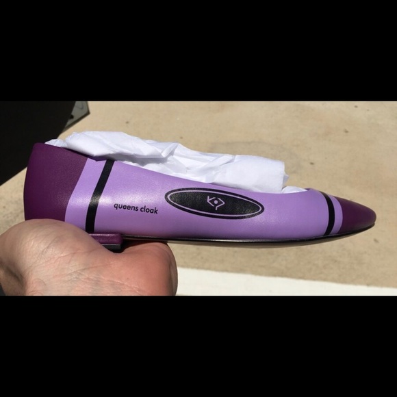 Katy Perry 7.5 Crayon Flats (Red) - Picture 4 of 5